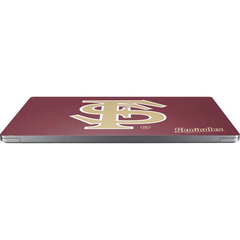 Florida State FSU Seminoles Initials Universal Laptop 12in (9.8 x 6.8in) Skin